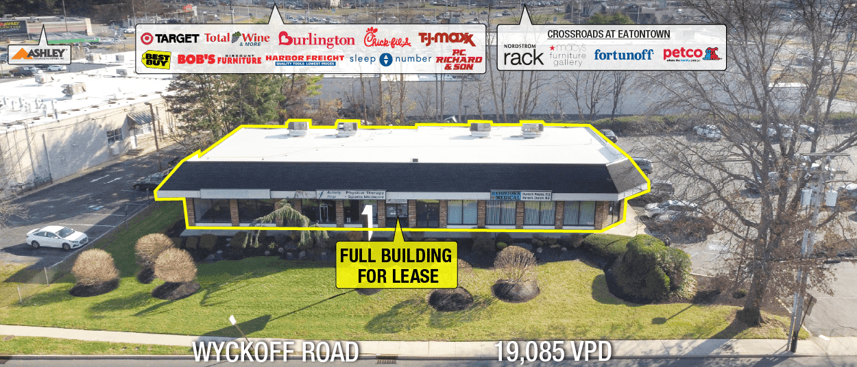 158 Wyckoff Road freestanding retail building in Eatontown