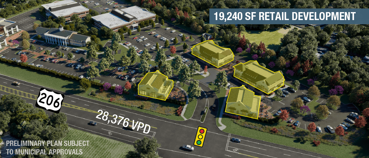 Bedminster Village Square mixed-use retail development