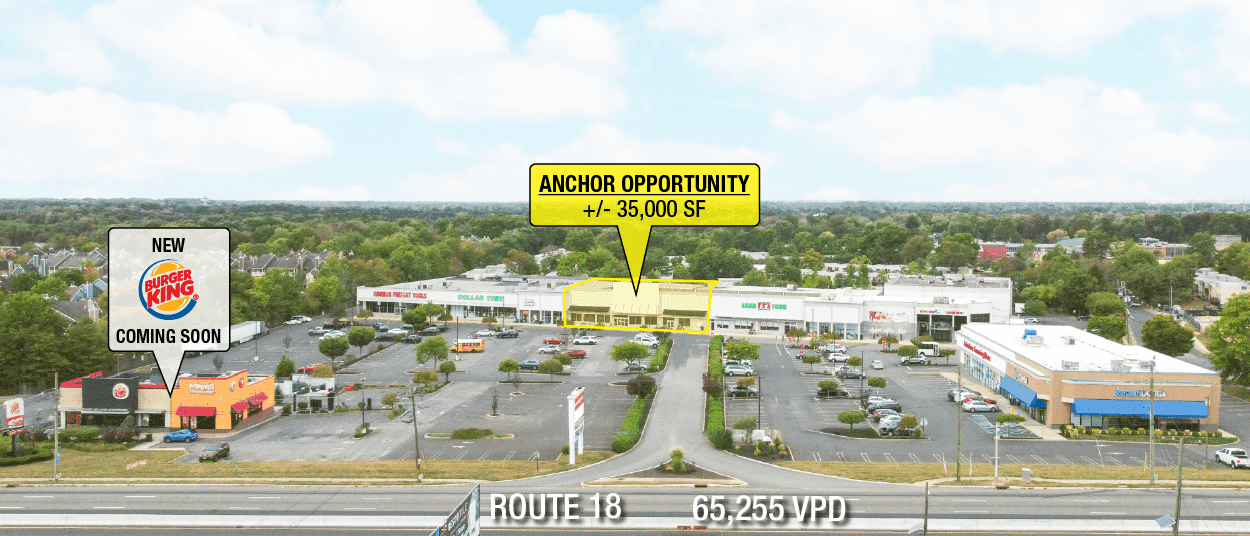 Miracle Mall retail center on NJ-18 in East Brunswick
